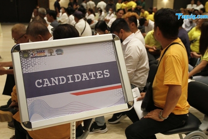 Filing of Certificate of Candidacy for 2025 Election Runners Begins ...